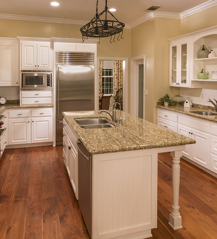 Our granite countertops can add luxury to your kitchen